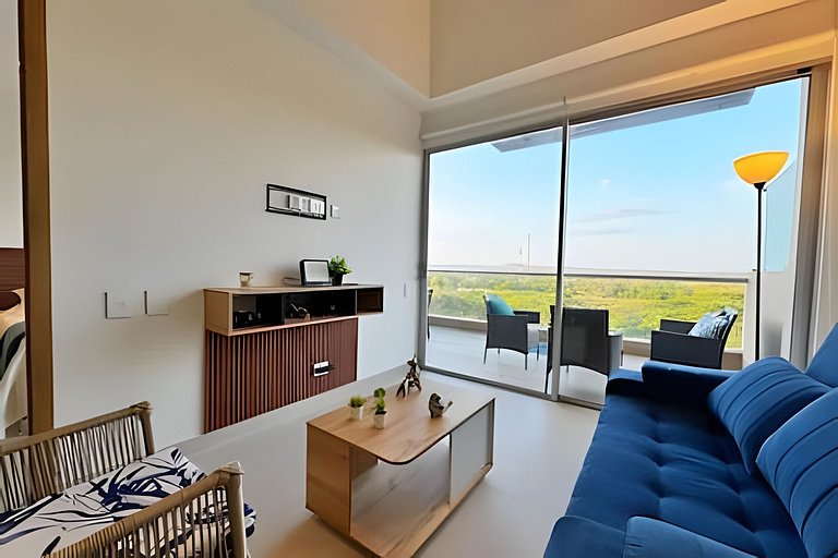 Elegante apartamento K2 6I con balcón en Cartagena