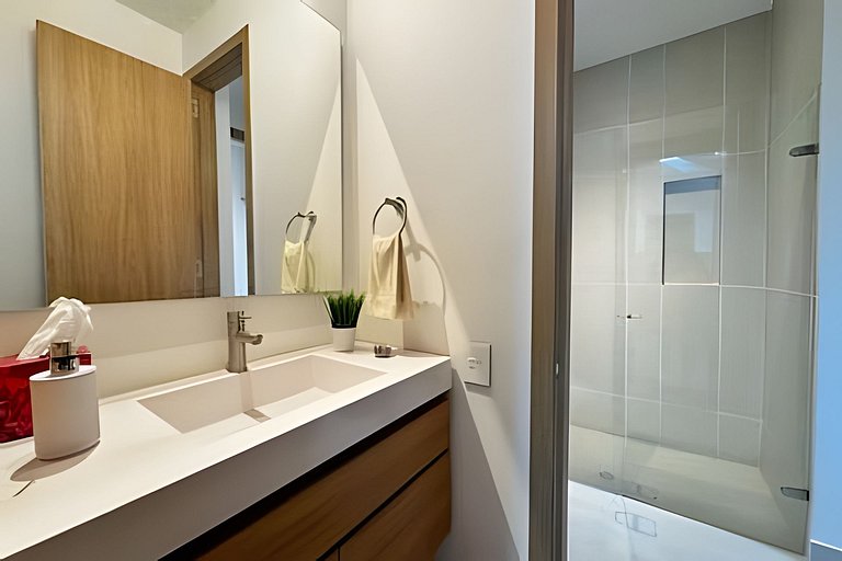 Elegante apartamento K2 6I con balcón en Cartagena