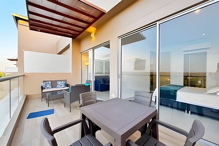 Elegante apartamento K2 6I con balcón en Cartagena