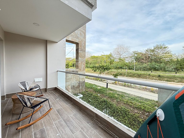 Moderno apartamento K4 1N con vista en Baía Kristal