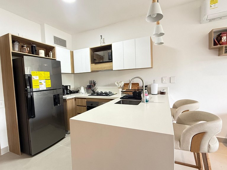 Moderno apartamento K4 1N con vista en Baía Kristal