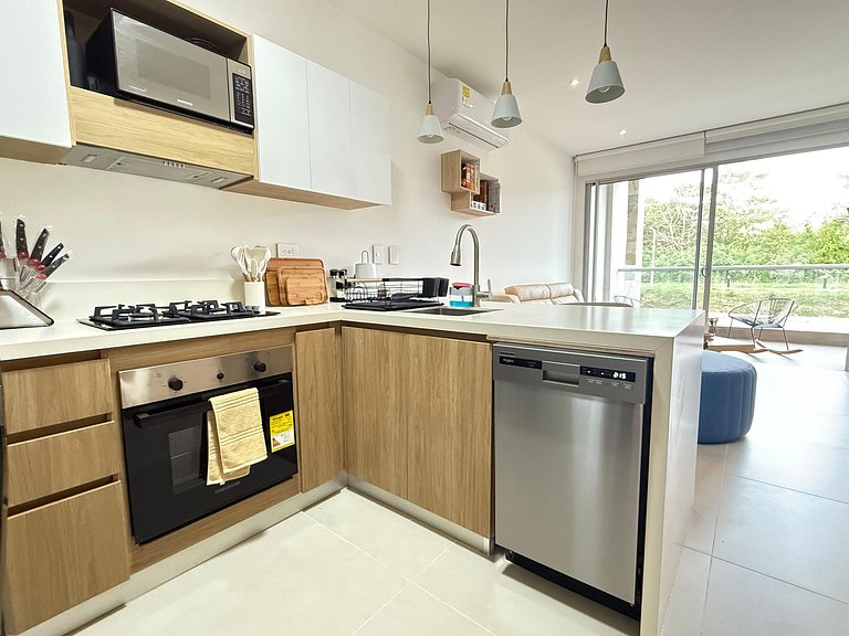 Moderno apartamento K4 1N con vista en Baía Kristal