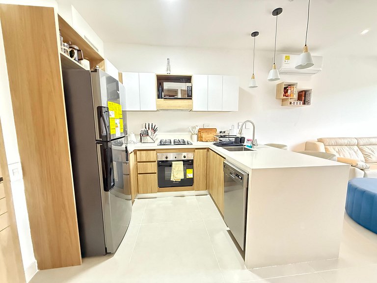 Moderno apartamento K4 1N con vista en Baía Kristal